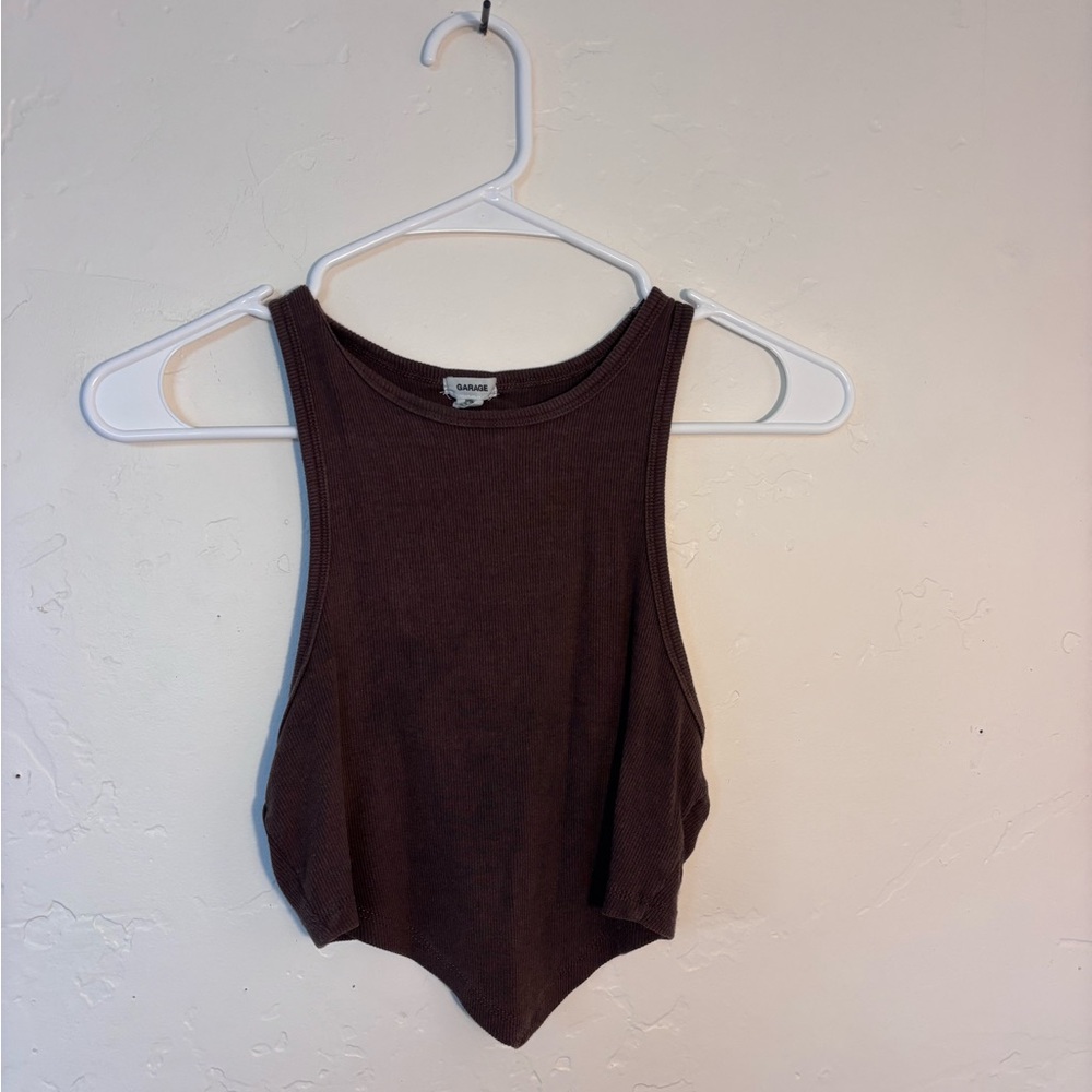 Garage Brown Tank Top